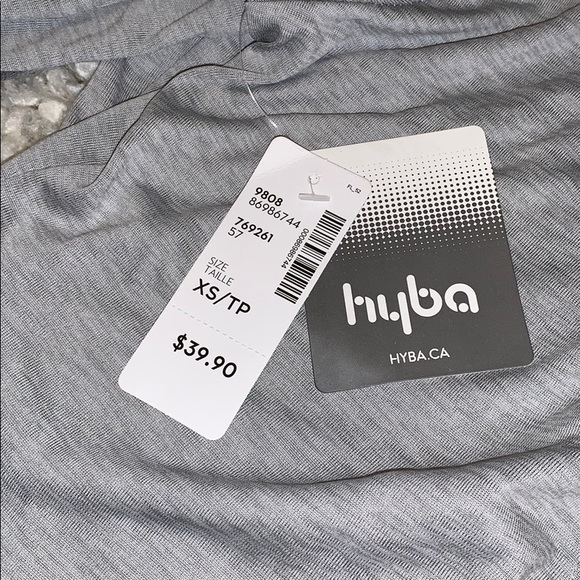 NWT Gray yoga top long sleeves - Picture 6 of 7